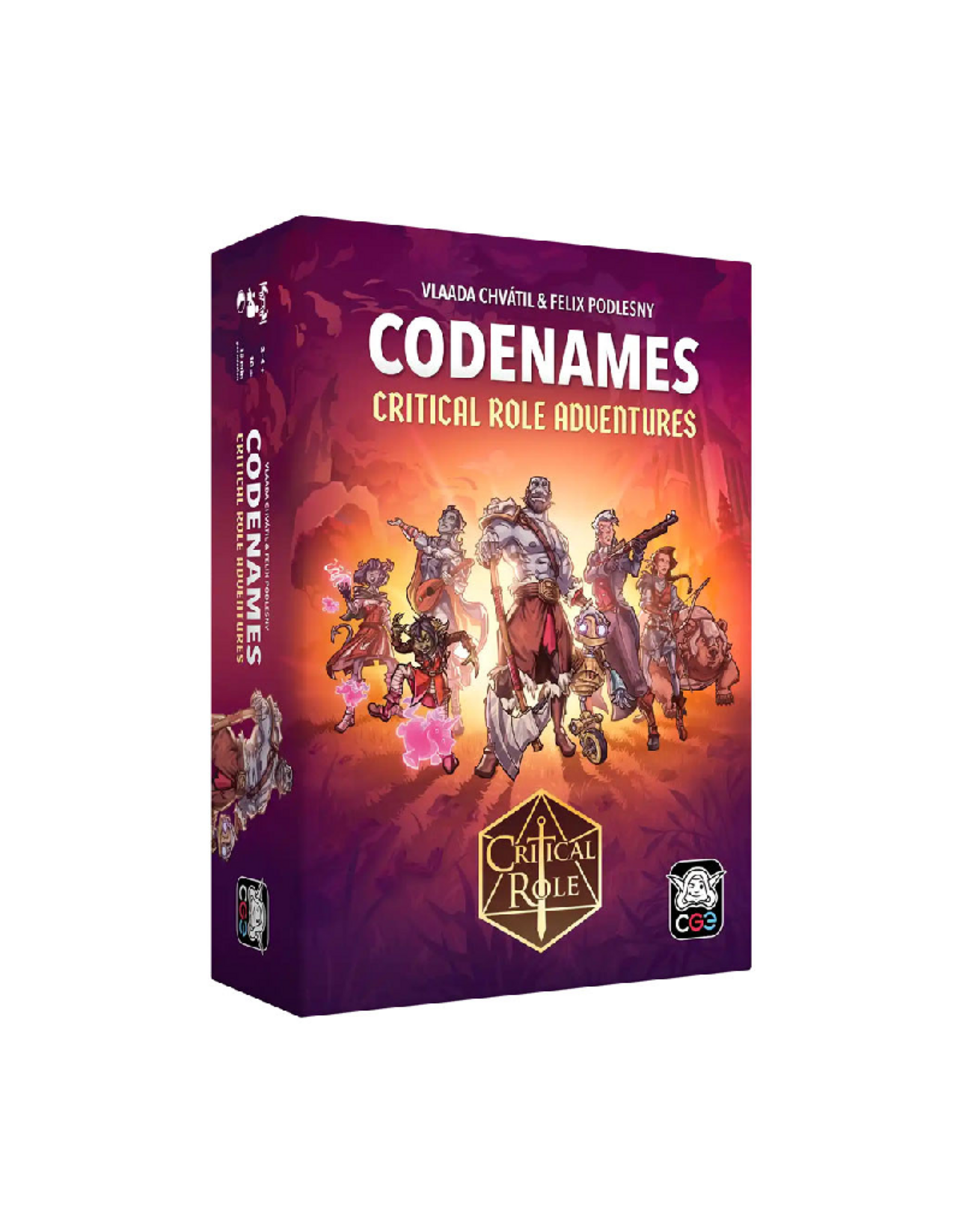 Czech Games Edition (September 2026) Codenames: Critical Role Adventures