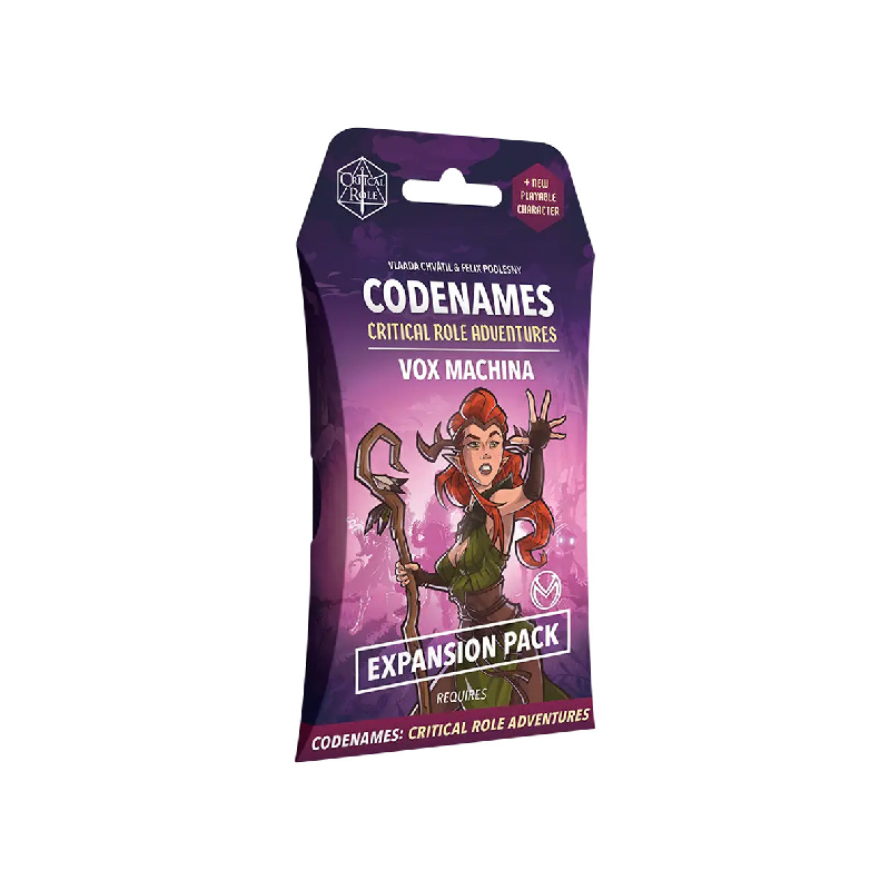 Czech Games Edition (September 2026) Codenames Critical Role Adventures Vox Machina Pack