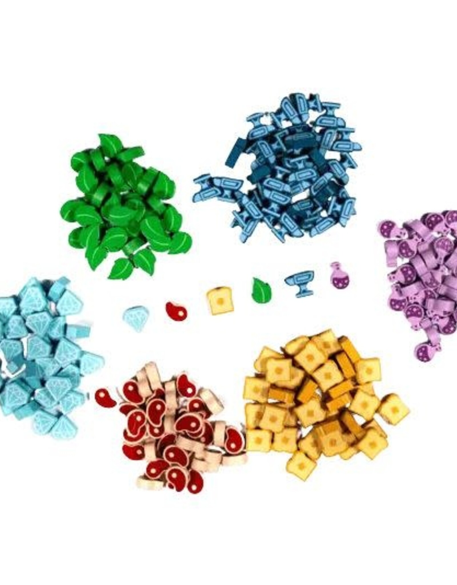 Lucky Duck Games Flamecraft Wooden Resources