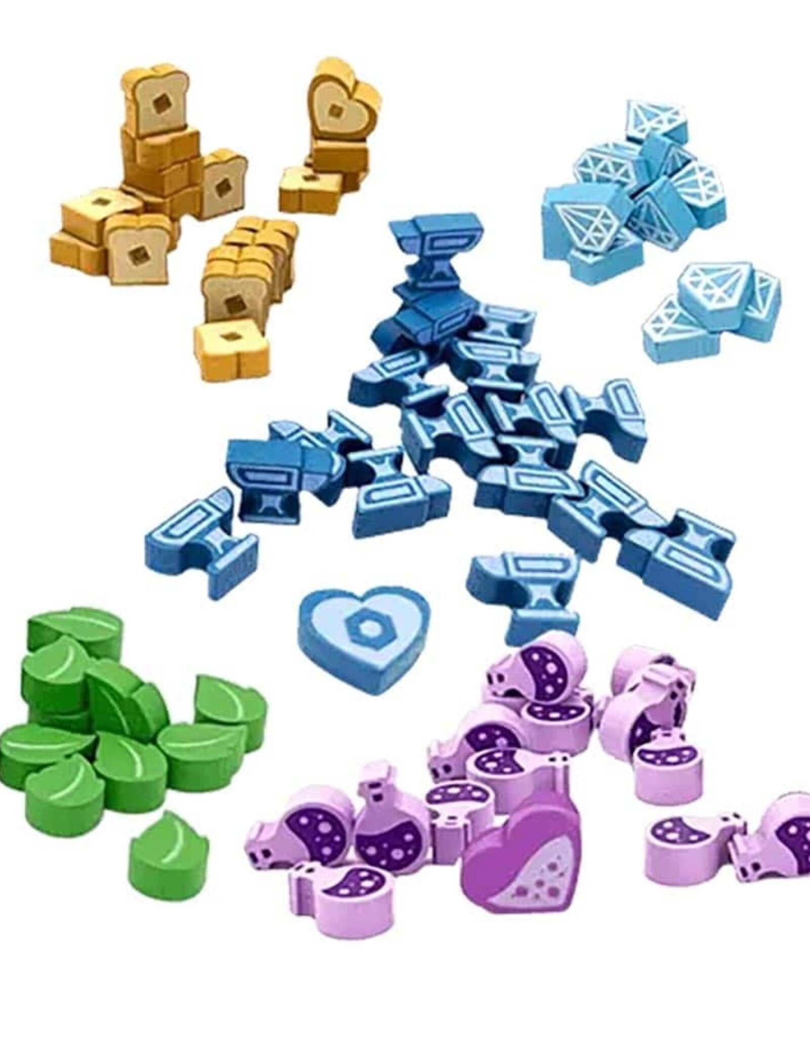 Lucky Duck Games Flamecraft Wooden Resources