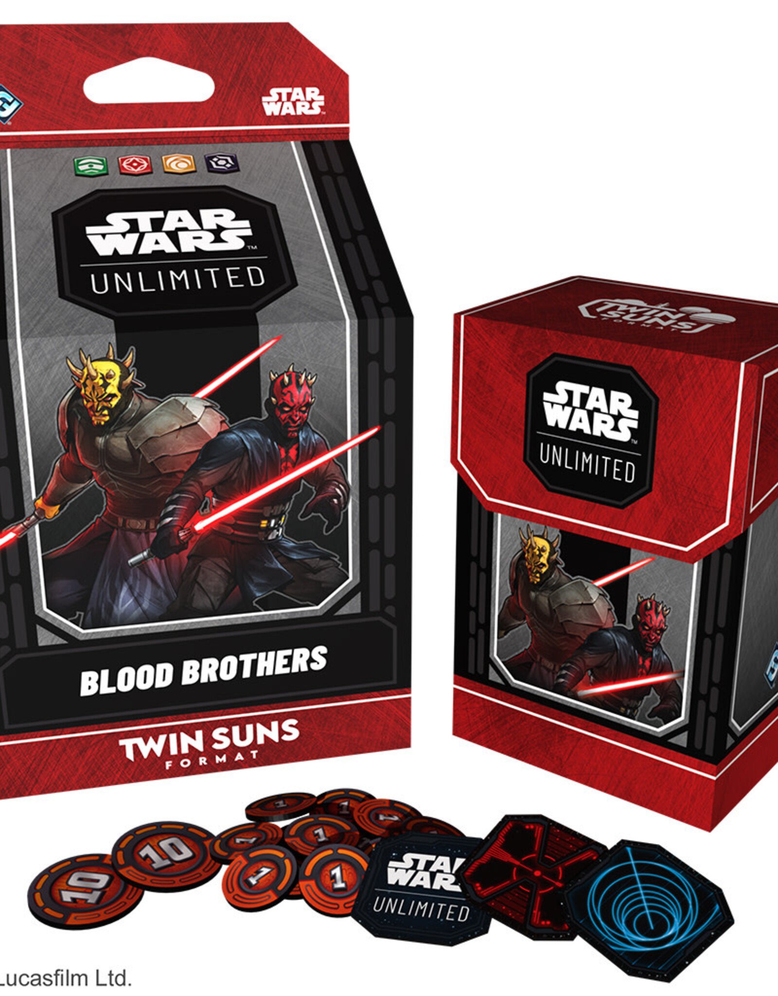Fantasy Flight Games (May 8th, 2026) Star Wars Unlimited Twin Suns Deck