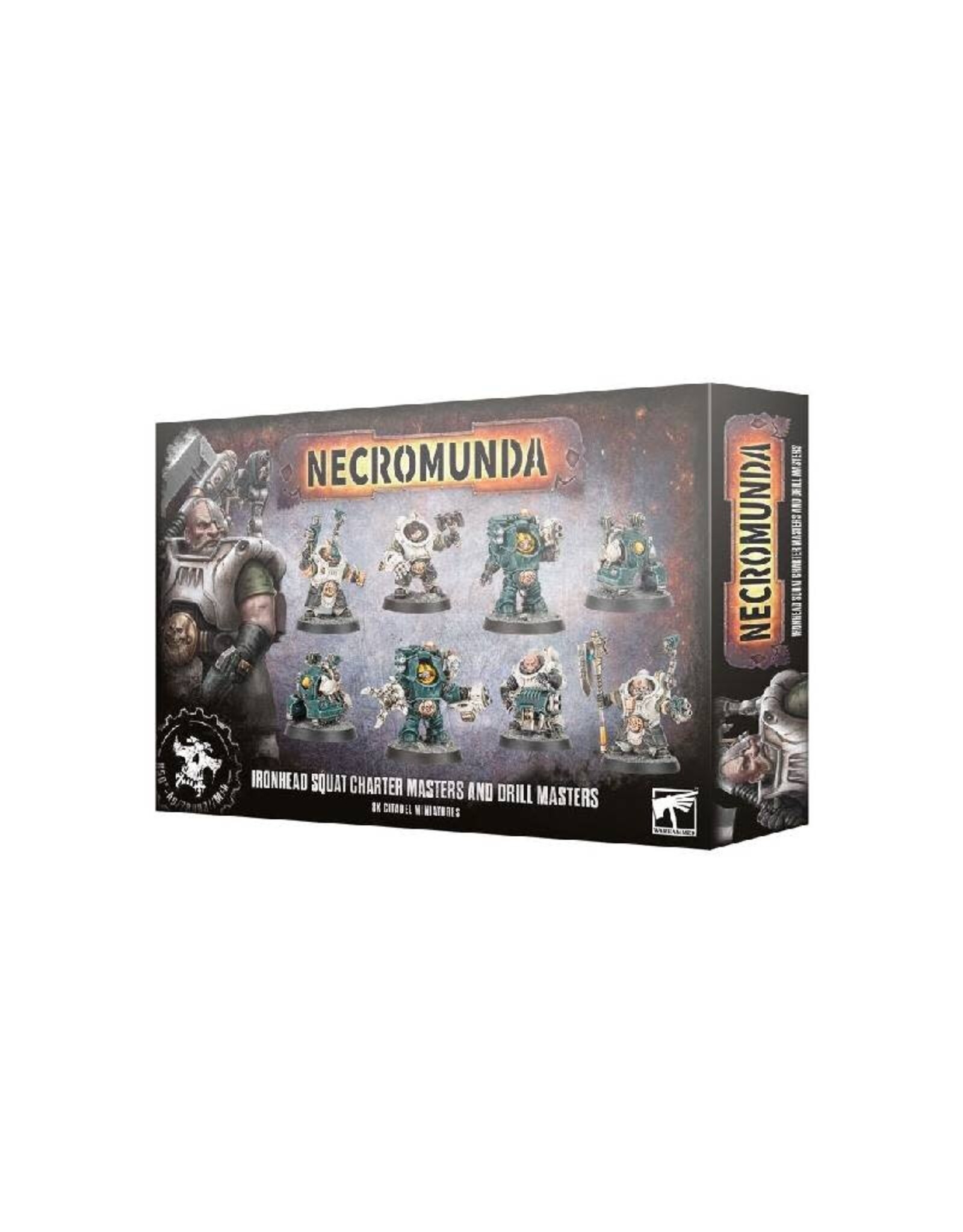 Games Workshop Necromunda Ironhead Squat Charter Masters and Drill Masters