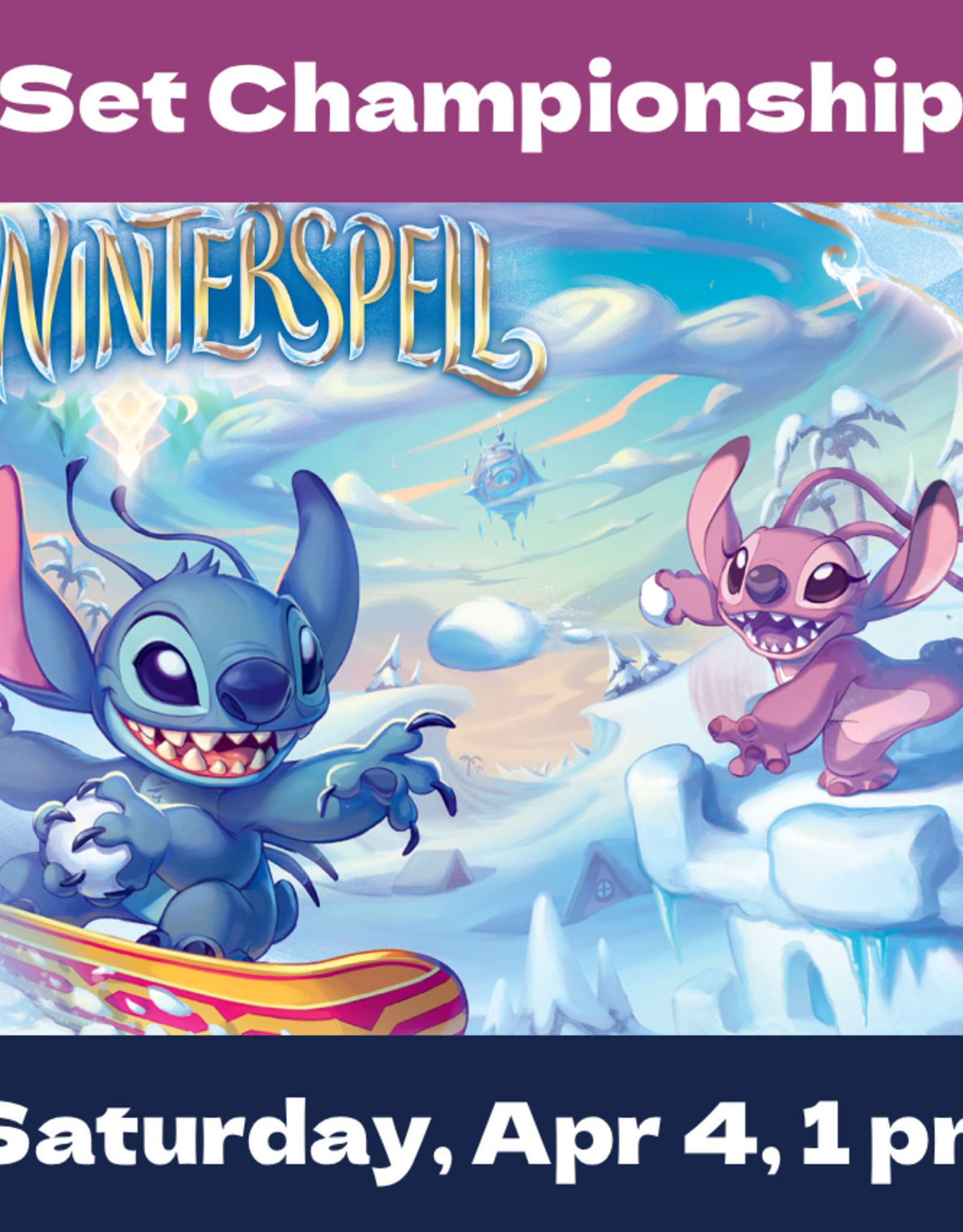 Game Night Games (EVENT) Lorcana: Winterspell Set Championship (04/04/26)