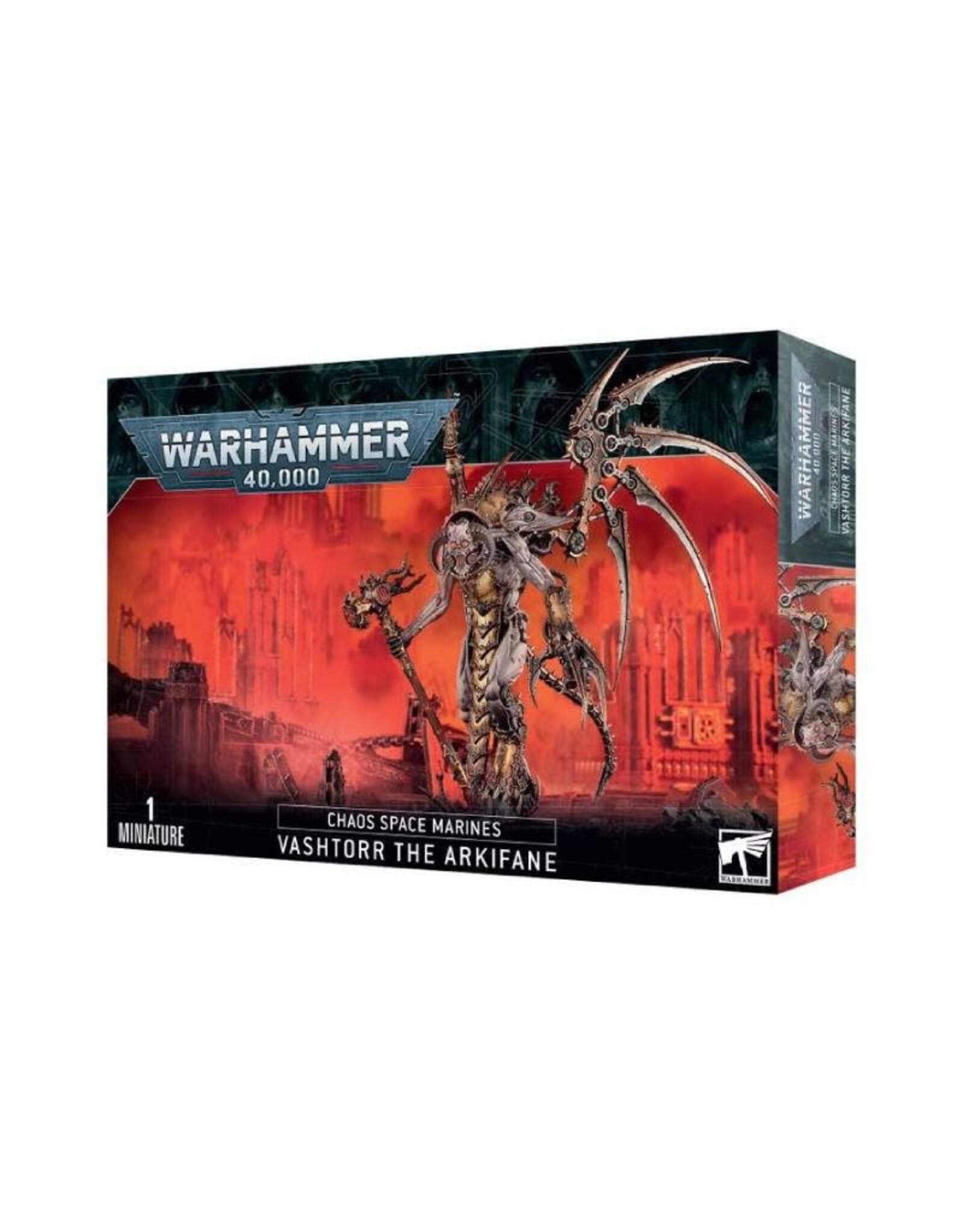 Games Workshop Warhammer 40k Chaos Space Marines Vashtorr the Arkifane
