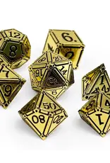Norse Foundry Norse Metal RPG Dice (7) Ironworks Ancient Treasures
