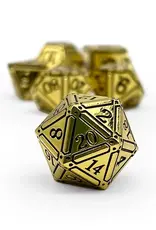 Norse Foundry Norse Metal RPG Dice (7) Ironworks Ancient Treasures