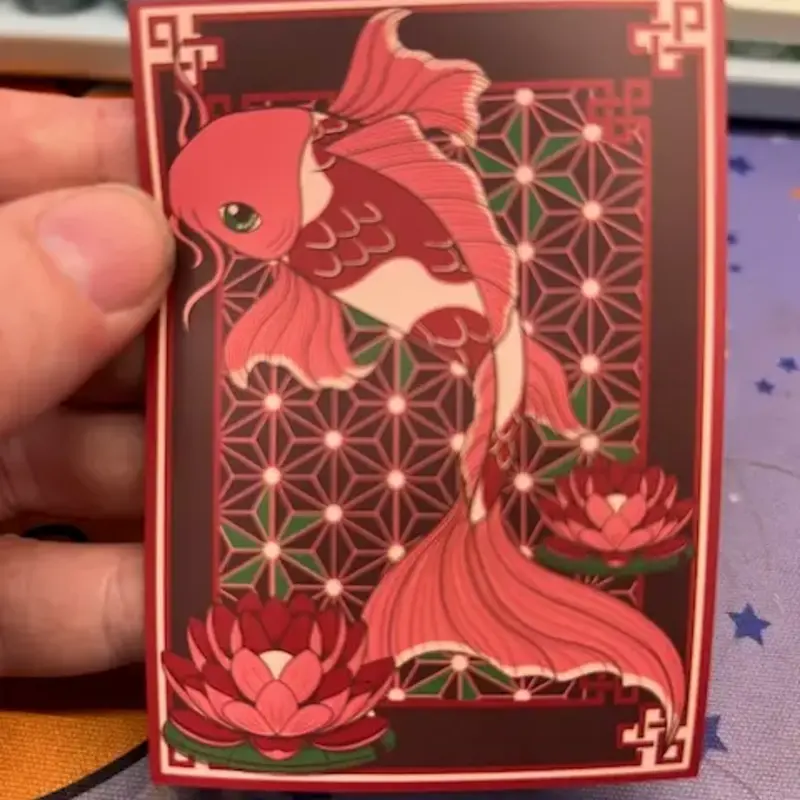 Faire Sleeves Kawaii (100) Koi Fish