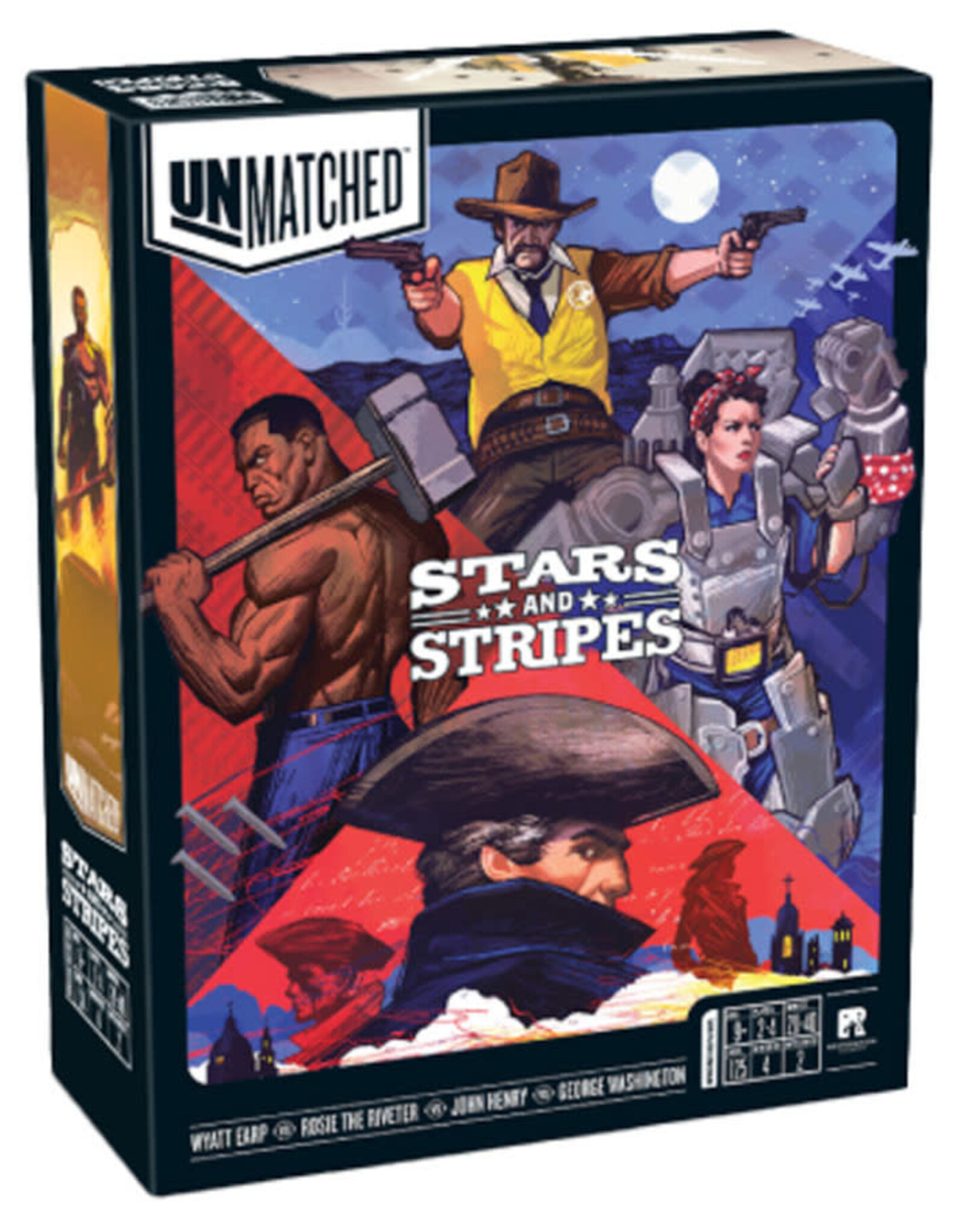 Restoration Games Unmatched Stars and Stripes