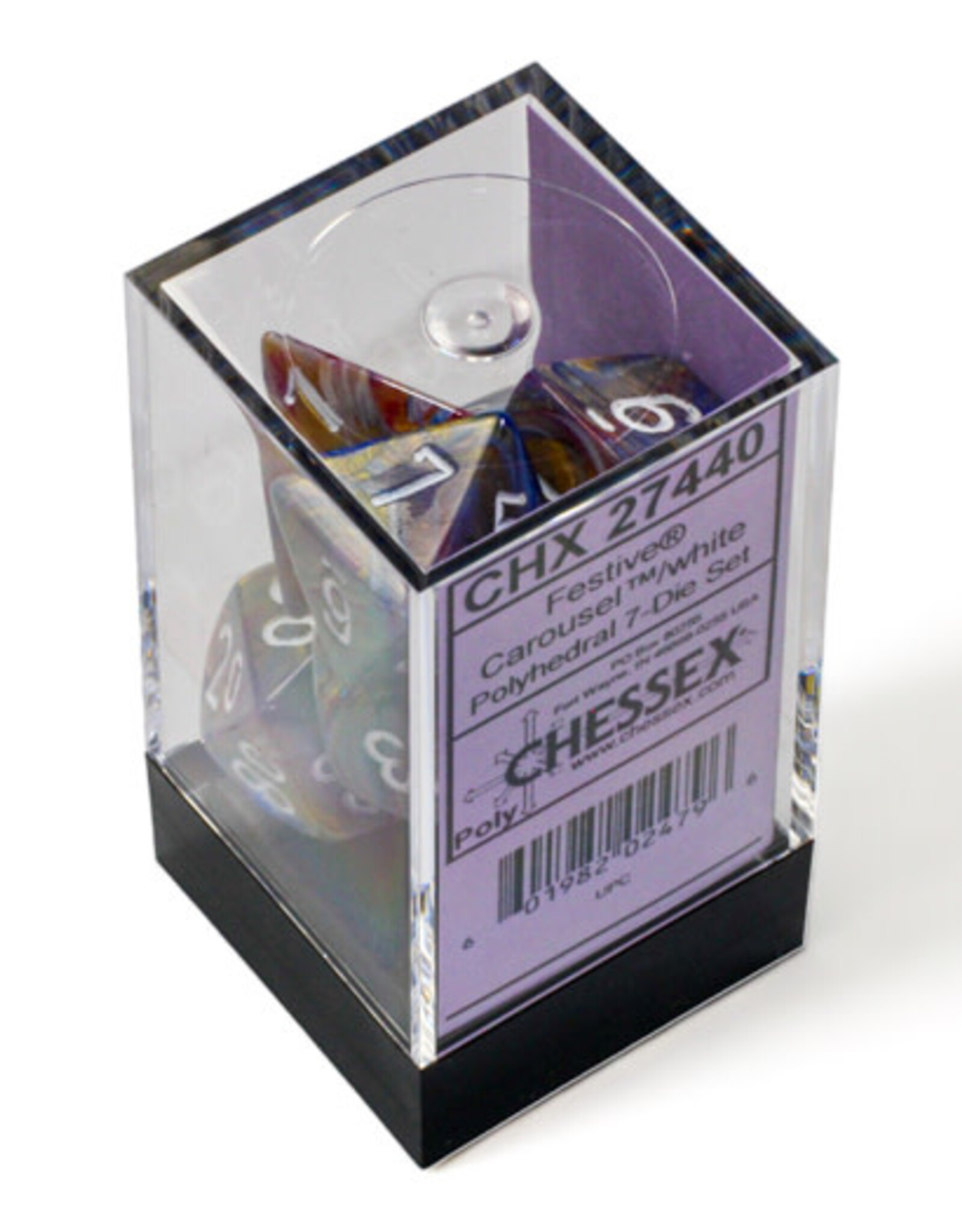 Chessex Chessex RPG Dice (7) Vestive Carousel