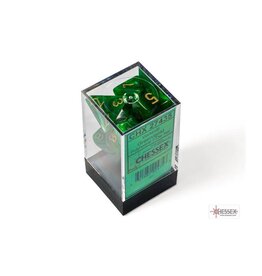 Chessex Chessex RPG Dice (7) Vortex Green/Gold