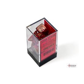 Chessex Chessex RPG Dice (7) Vortex Burgundy/Gold