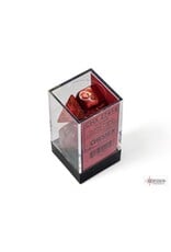 Chessex Chessex RPG Dice (7) Scarab Scarlet/Gold