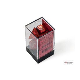 Chessex Chessex RPG Dice (7) Scarab Scarlet/Gold