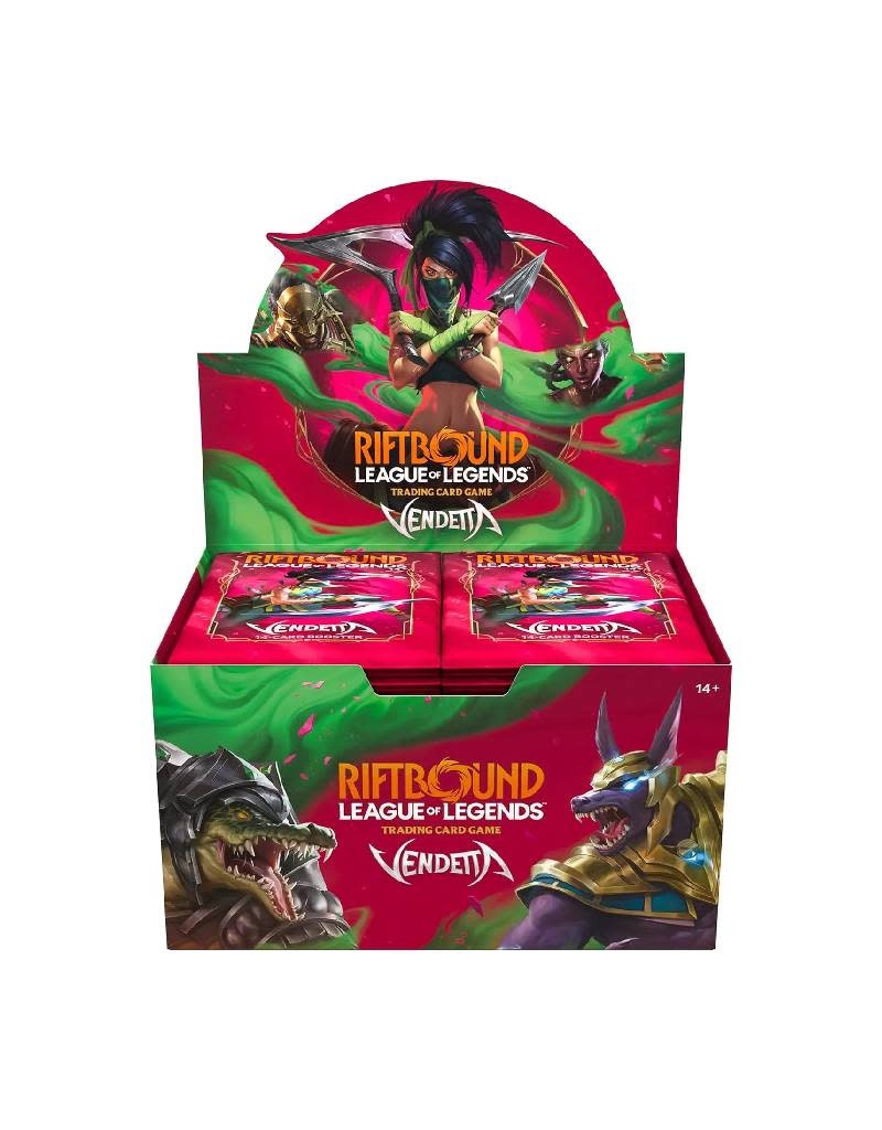 Riftbound TCG Set 4 League of Legends Vendetta Booster Display (24) - Game  Night Games