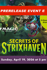 Wizards of the Coast MTG Secrets of Strixhaven Prerelease 2HG EVENT E (SUN, Apr19, 2026 at 5 pm)