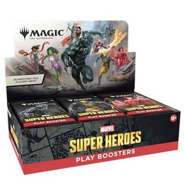 Wizards of the Coast (June 19,2 026) MTG Marvel Super Heroes Play Booster (30 cnt) Display