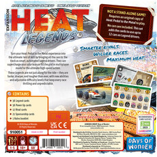 Days of Wonder Heat Pedal to the Metal Legends