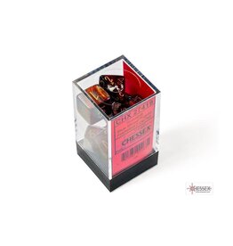 Chessex Chessex RPG Dice (7) Scarab Blue Blood/Gold