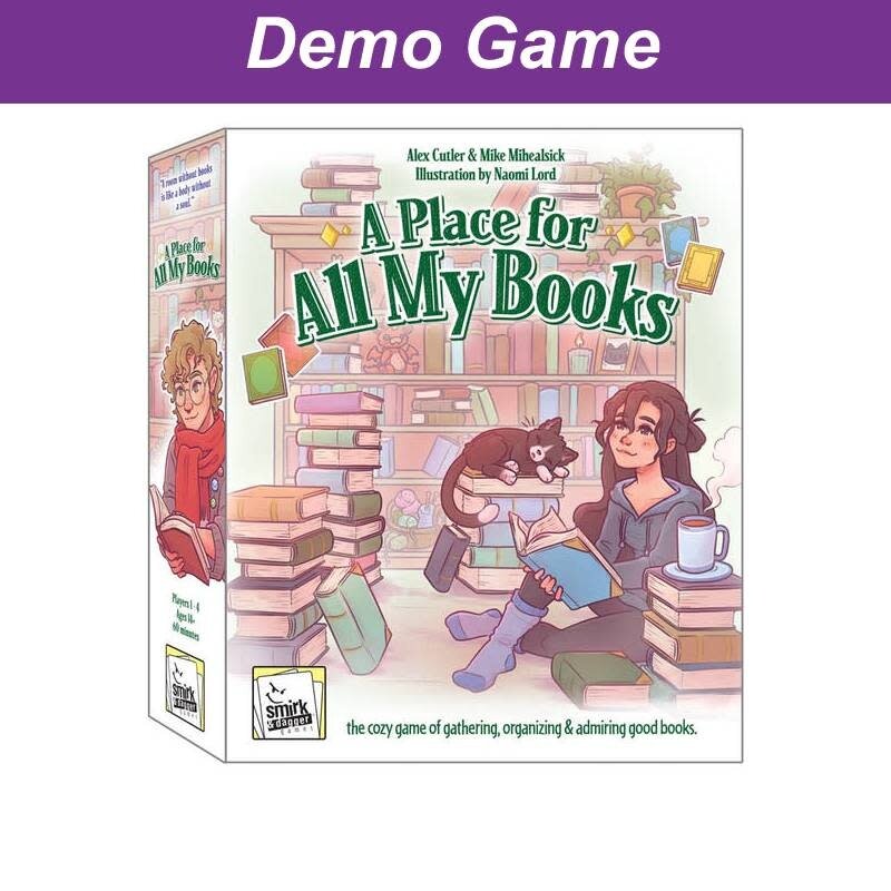 Smirk and Dagger (DEMO) A Place for All My Books. Free to Play In Store!