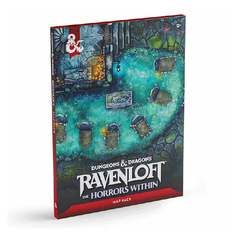Wizards of the Coast D&D RPG Ravenloft Horrors Within Map Pack