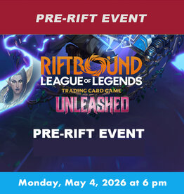 Riftbound League of Legends Unleashed Pre-Rift Event B (MON, May 4, 2026 at 6 pm)