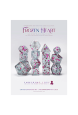 Frozen Heart - Blue with Red Hearts 14pc Limited Edition Dice Set