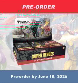 Wizards of the Coast MTG Marvel Super Heroes Play Booster (30 cnt) Display (Pre-Order)
