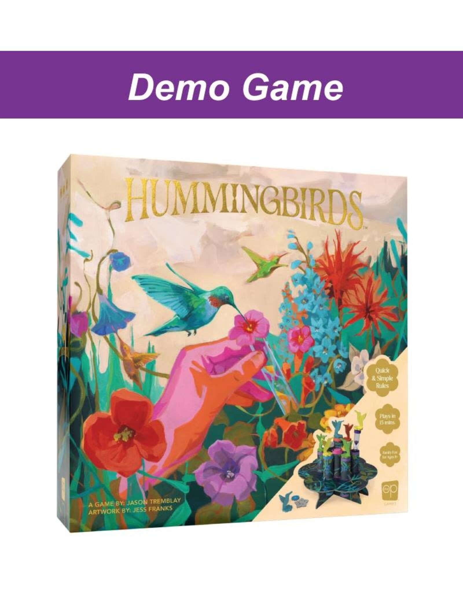 USAopoly (DEMO) Hummingbirds. Free to Play In Store!