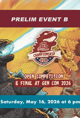 King of Tokyo USA Championship Qualifier Tournament  Event B (SAT, May 16, 2026 at 6 pm)