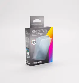 GameGenic Sleeves: Soft Sleeves (100) Clear