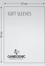 GameGenic Sleeves: Soft Sleeves (100) Clear