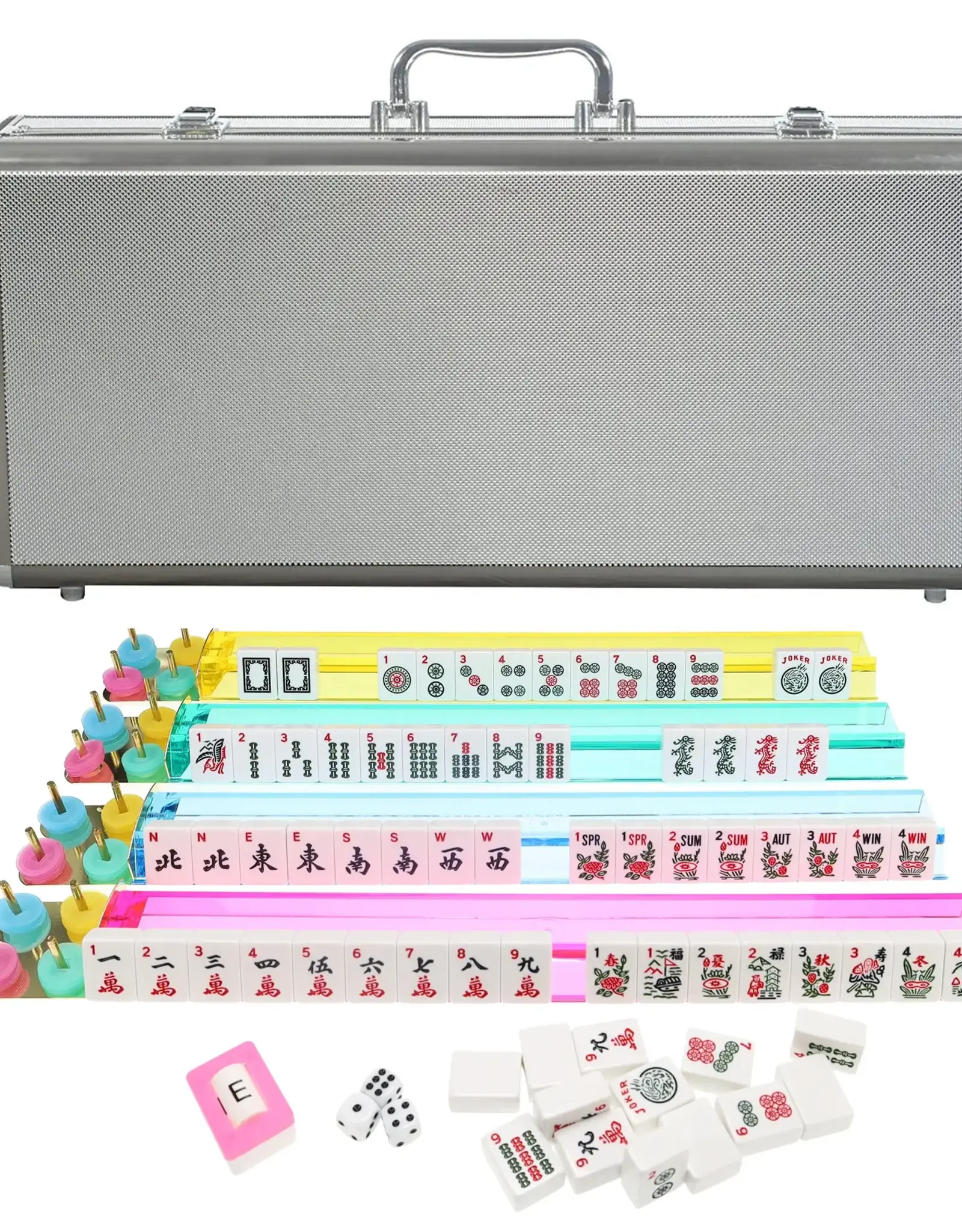 American Mahjong in Silver Aluminum Case