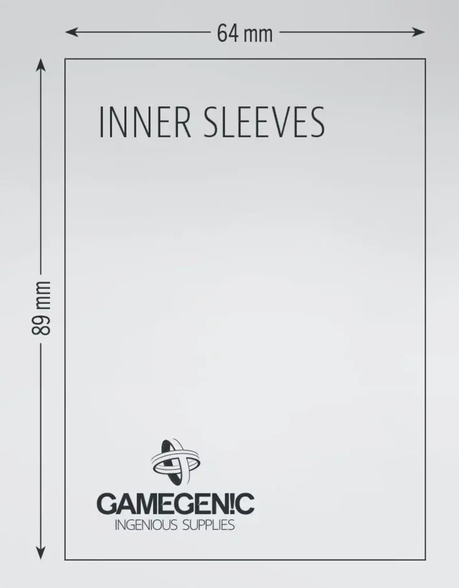 Inner Sleeves: Standard Card Game (100)