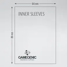 Inner Sleeves: Standard Card Game (100)