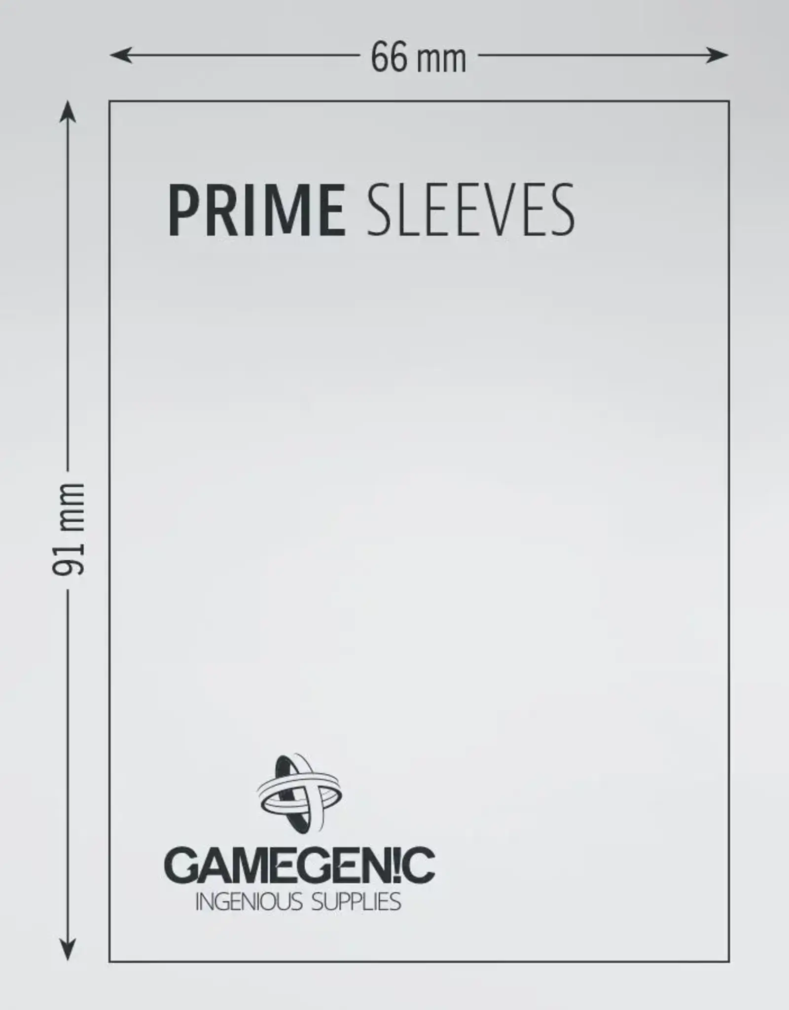Prime Sleeves: (100) Red