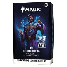 Wizards of the Coast MTG Foundations Commander Deck Keen Engineering