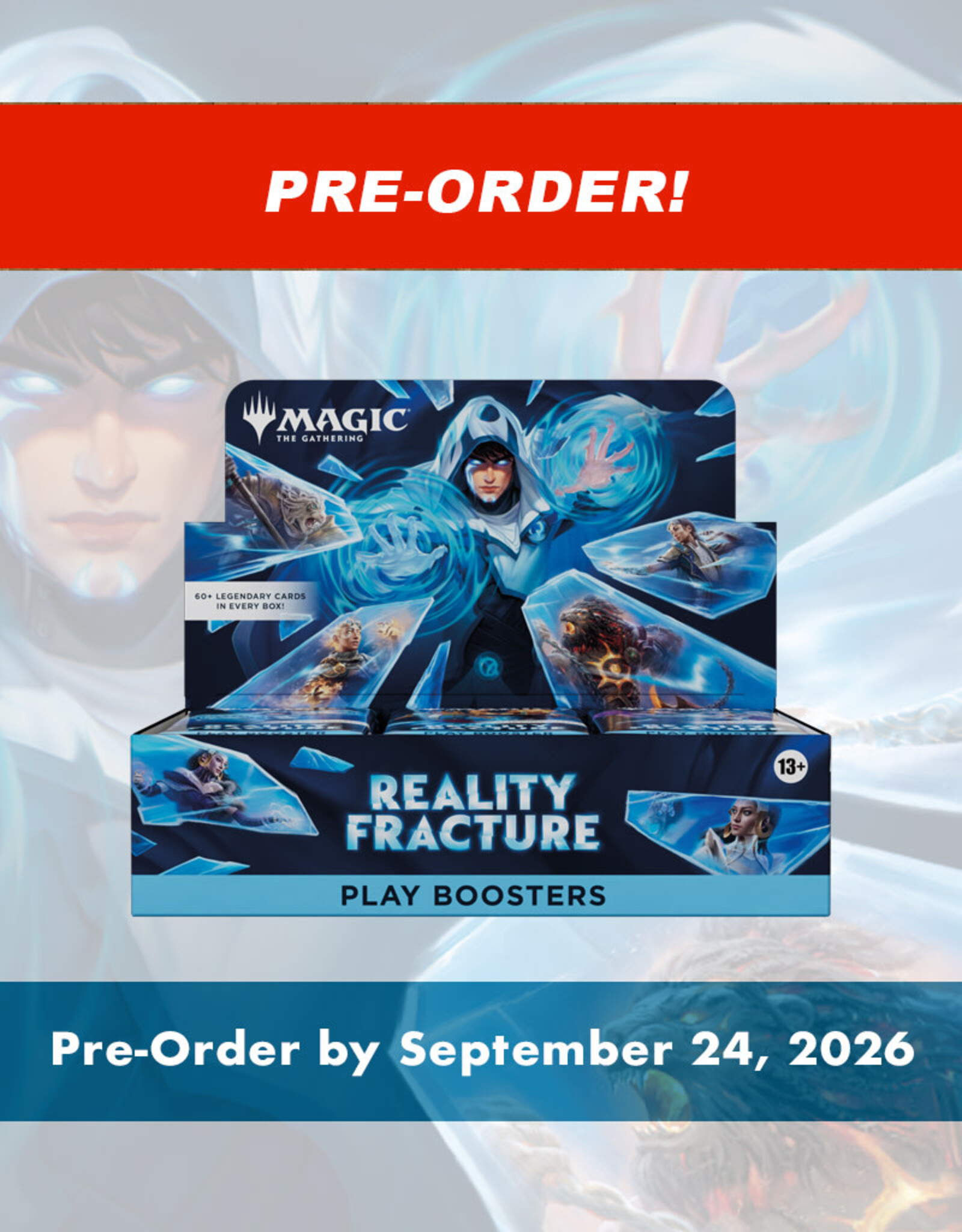 Wizards of the Coast MTG Reality Fracture Play Booster (30 cnt) Display (Pre-Order)