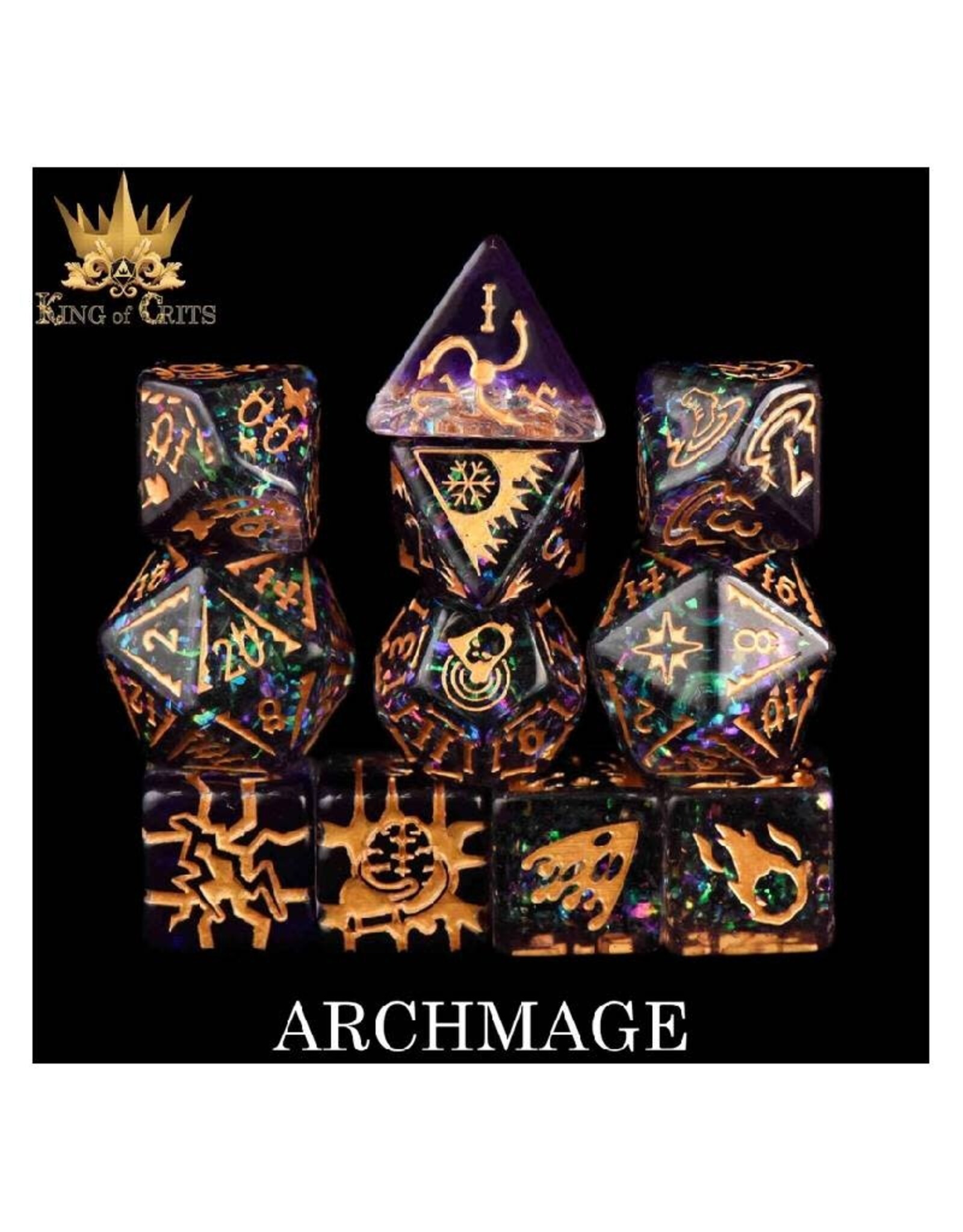 Dnddice Dice Set: Archmage (11ct)
