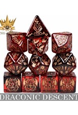 Dnddice Dice Set: Draconic Descent (11ct)