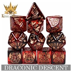 Faire Dice Set: Draconic Descent (11ct)