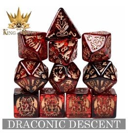 Dnddice Dice Set: Draconic Descent (11ct)