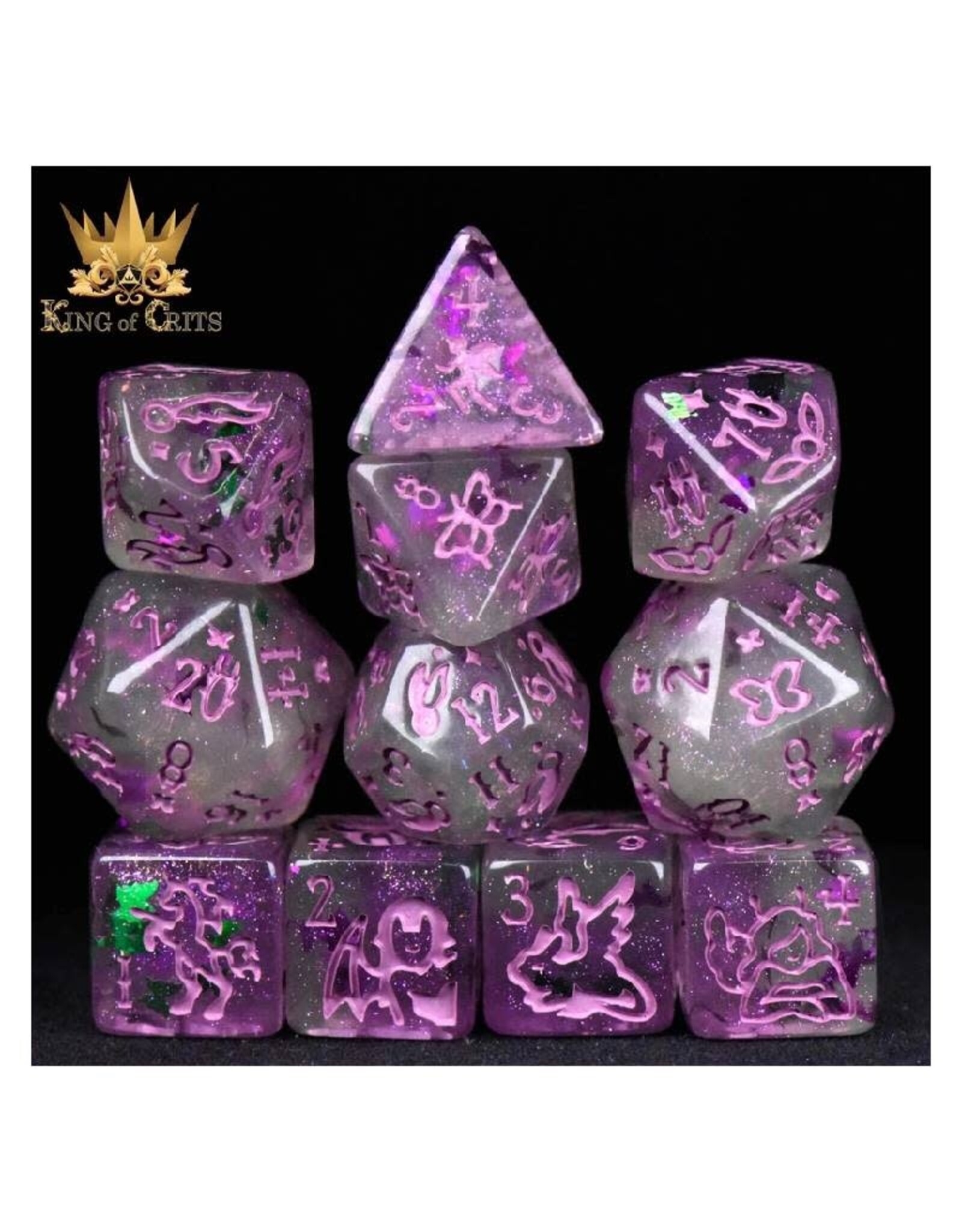 Dnddice Dice Set: Fairy Flight (11ct)