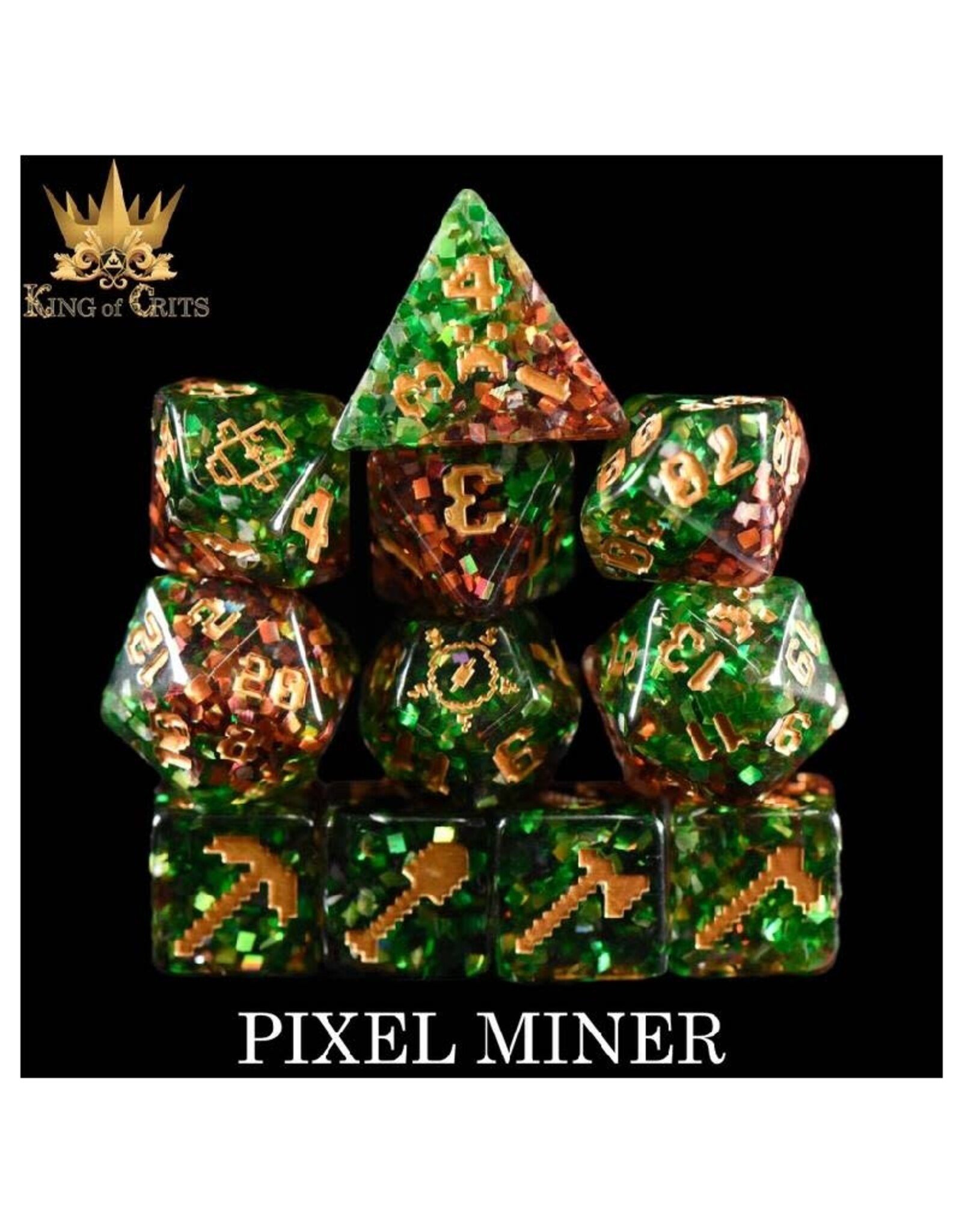 Dnddice Dice Set: Pixel Miner (11ct)