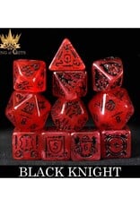 Dnddice Dice Set: Black Knight (11ct)