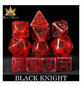 Dnddice Dice Set: Black Knight (11ct)
