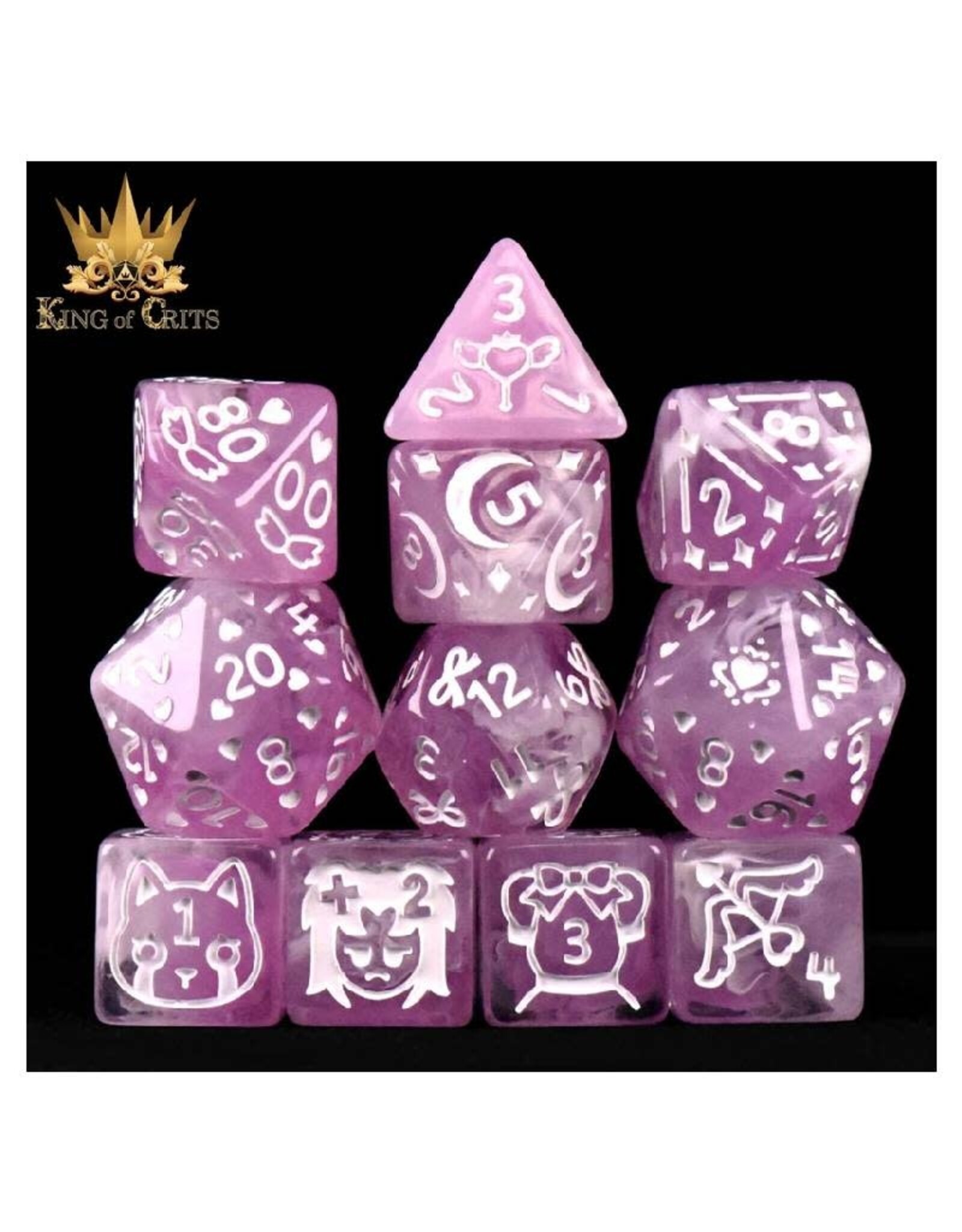 Dnddice Dice Set: Magical Girls(11ct)