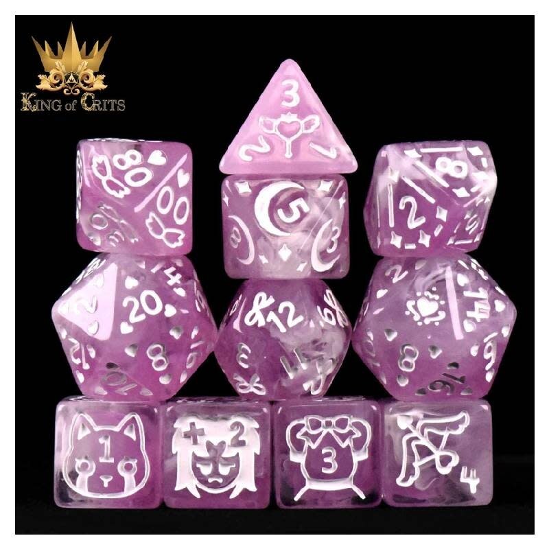 Faire Dice Set: Magical Girls(11ct)