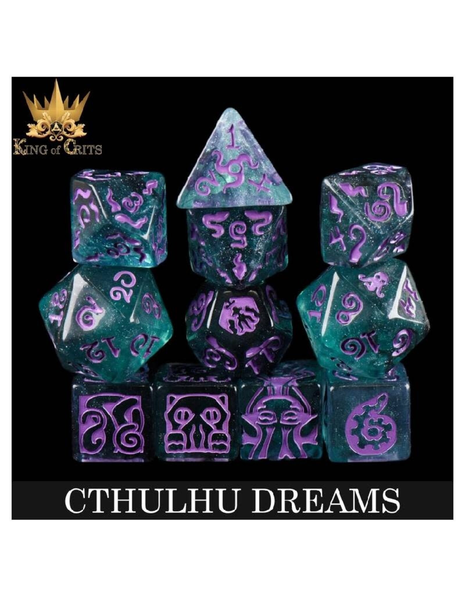 Dnddice Dice Set: Cthulhu Dreams(11ct)