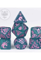 Dnddice Dice Set: Unicorn Princess