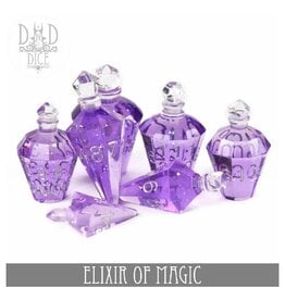 Faire Dice Set: Elixer of Magic (handmade)